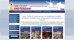 Desktop Screenshot of discount-amsterdam.com